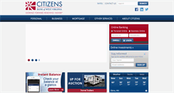 Desktop Screenshot of citizenswv.com