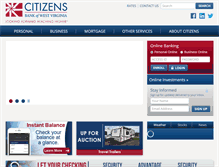 Tablet Screenshot of citizenswv.com